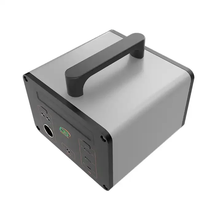Stáisiún Chumhacht Phortáideach Ghlasfhola Lithiam Ionraiche do Mheas 220V MN500W um Fhórsa Fuinnimh Sheoltaíochta Amach agus Taobh istigh