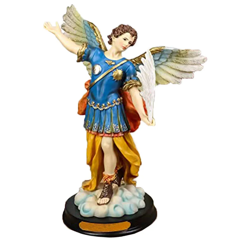 Estatua Personalizada del Arcángel San Gabriel Mensajero Angelical Santa Figura Religiosa