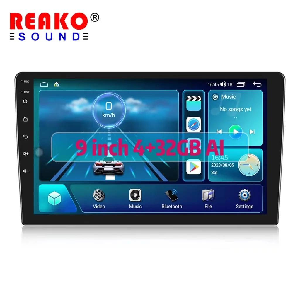 7862 Android Car Radio Player 9 Inch, 4+32GB, AI 8 Core, CarPlay