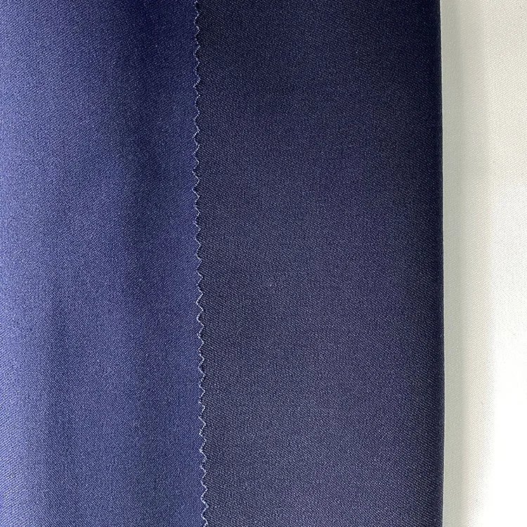 Урожай последняя хлопок вискоза четырехходовой стрейч solid twill Ткань для женщин брюки и стоимость