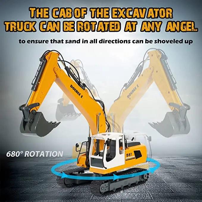 Double E E561-003 RC Truck Excavator - 1:16 Scale Fun