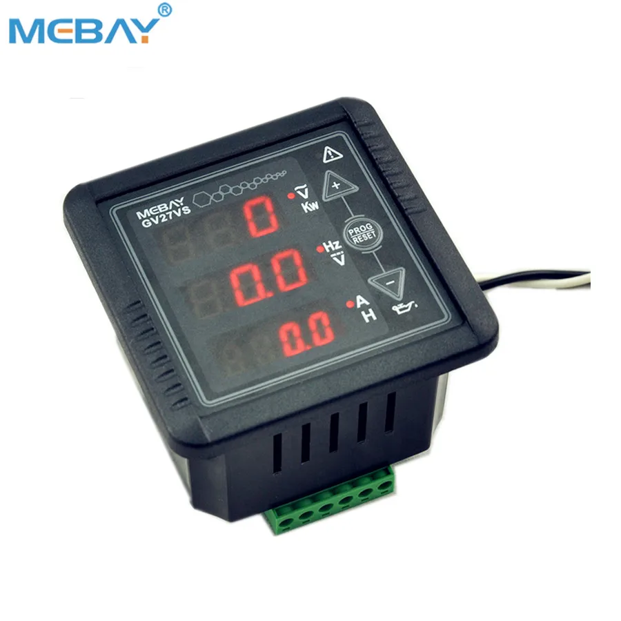 Mebay Digital Panel Meter Multimeter Generator Meter GV27VS With Protection