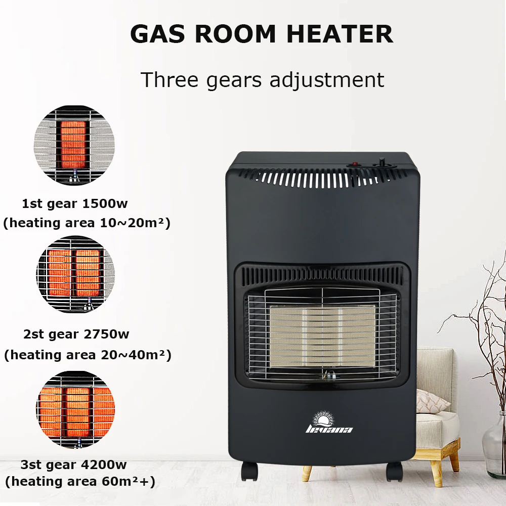 Bsci Ce Approved Gas Room Heater Environmentally Friendly