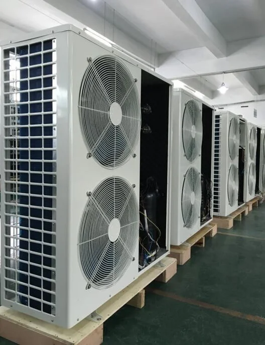 Тепловой насос HVAC для бассейна с тепловым разделением воздуха на воду мгновенный Электрический оцинкованный отдельно стоящий 1463*438*1005 667 Lh 35-70