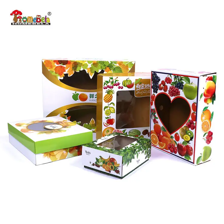Custom Fruit Carton Packaging Boxes - Recycled & Eco-friendly