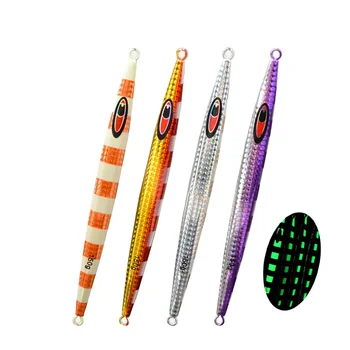 Cross-Border Hot-Selling 3D Printed Luminous Iron Plate Fast-Sinking Artificial Hard Bait Fish Sea Boat Fishing Tuna Mackerel – Hard Lure – view 2