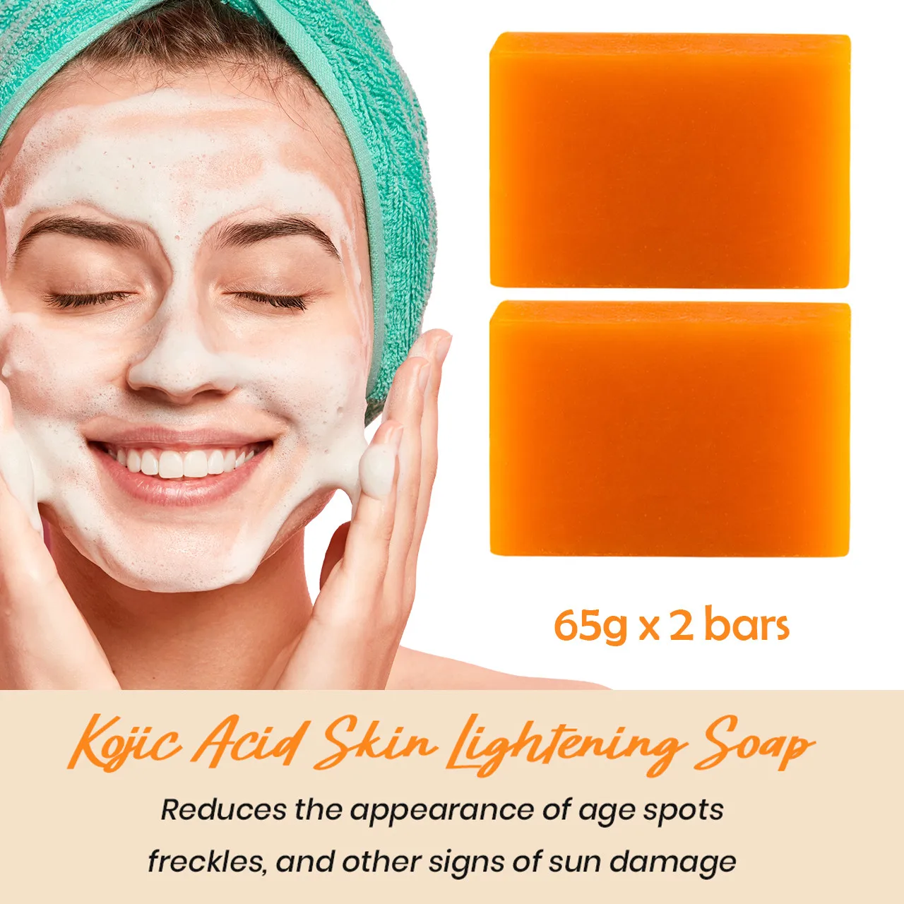 Genuine Kojie San Skin Lightening Mild Acne Removal Kojic Acid Soap 