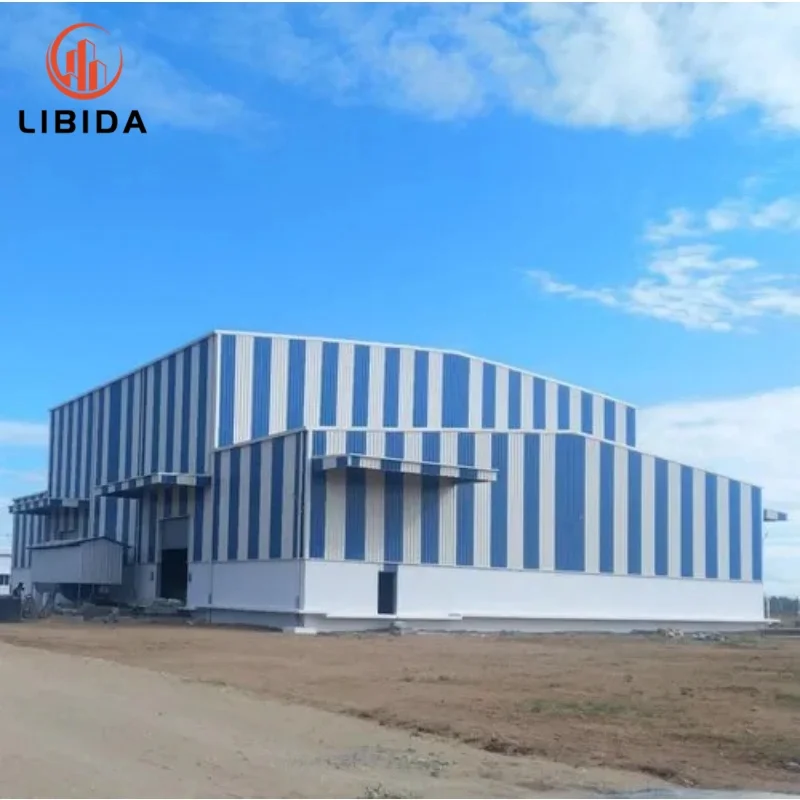 Дизайн здания металлическая мастерская стальной каркас зал цена промышленное здание