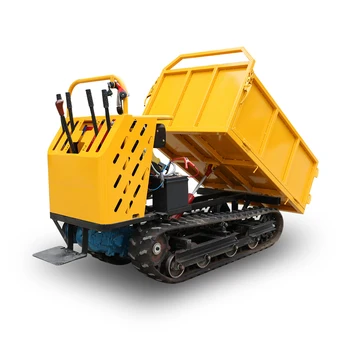 Hot sale 1.5ton truck/crawler dumper/transporter/track carrier mini hydraulic rubber tracked mini dumpers