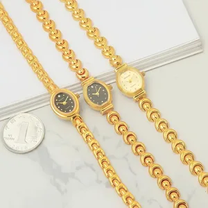 2026 New Women's Watch Small Dial Exquisite Temperament Gold-plated Watch Retro Bracelet Strap High Quality Watch for Women