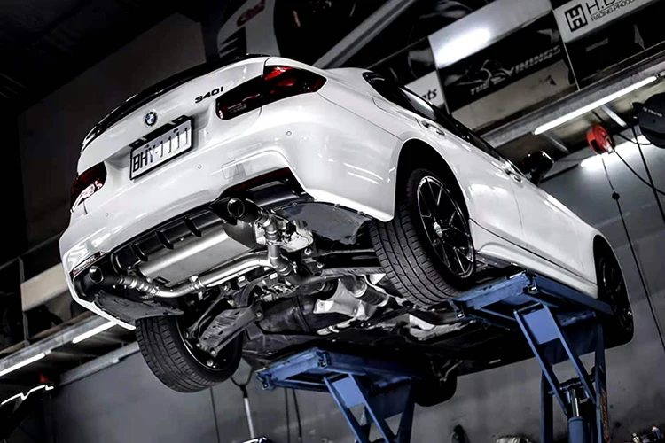 exhaust with valve