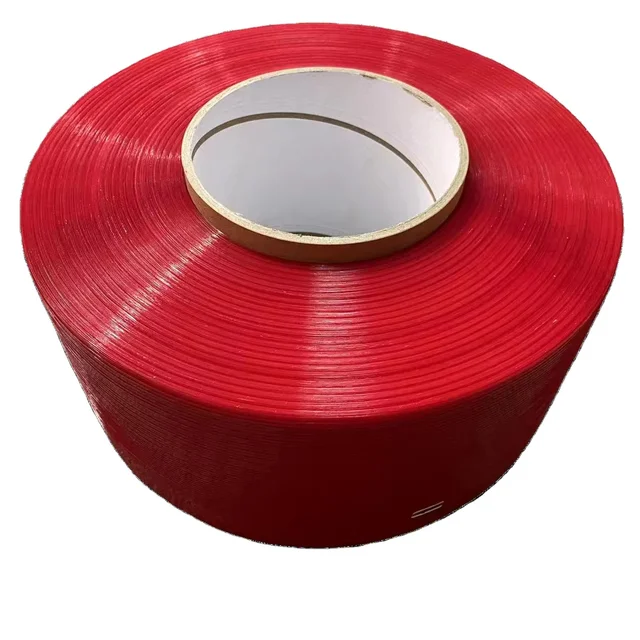 Durable Strong Self-adhesive 20000m Red Large Scroll BOPP MOPP Tear Strip Tape for Playing Card Packaging