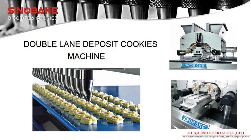 Fully Automatic Energy Saving Produce Cookies and Soft Biscuit Making Production Line