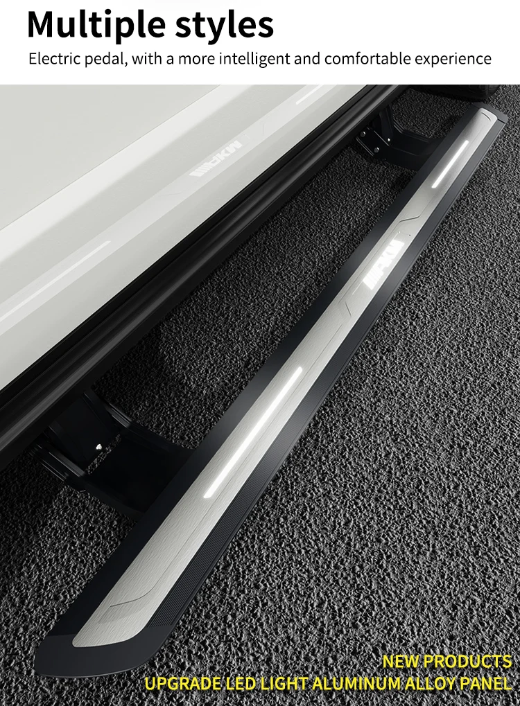 Automobile Electric Pedal  Aluminum Running Board Automatic Telescopic Pedal  for BYD Tang EV Electric Side Step factory