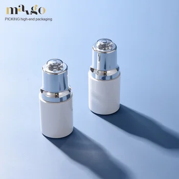 30ml White ABS Aromatherapy Bottle Portable Cosmetics Flat Drop-on Bottle Spot Dropper Original Whitening Freckle Solution for