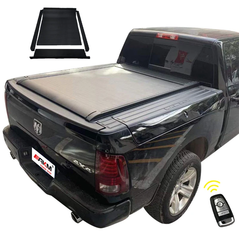 Factory Custamisation Retractable Pickup Truck Bed Lid Tonneau Electric Cover for Dodge Ram 1500 TRX Truck Bed Covers