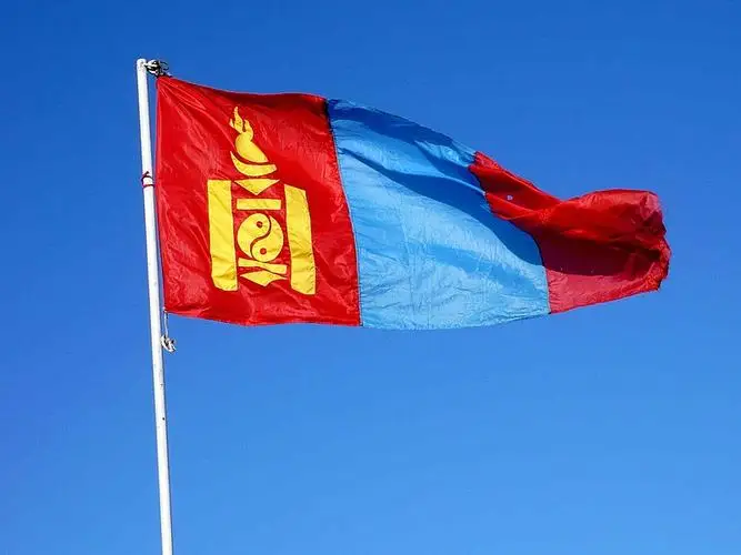 Allied Flag Mongolei Flagge – 120 X 180 Cm (4x6 Ft), Nylon, Outdoor-tauglich, Made In USA