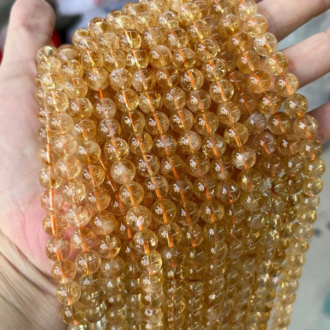 720 Perline Naturali Da 6mm - Kit Per Creare Gioielli Fai Da Te Con 24 Colori Di Cristallo E Pietre - Foto 4