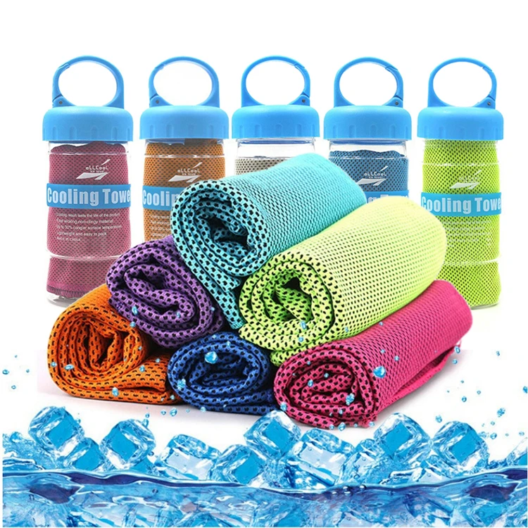 Cheap Cooling Towels in Bulk, Custom Instant Ice Wrap