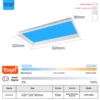 Sky Blue 300x600 Recessed Panel Light-Tuya Smart