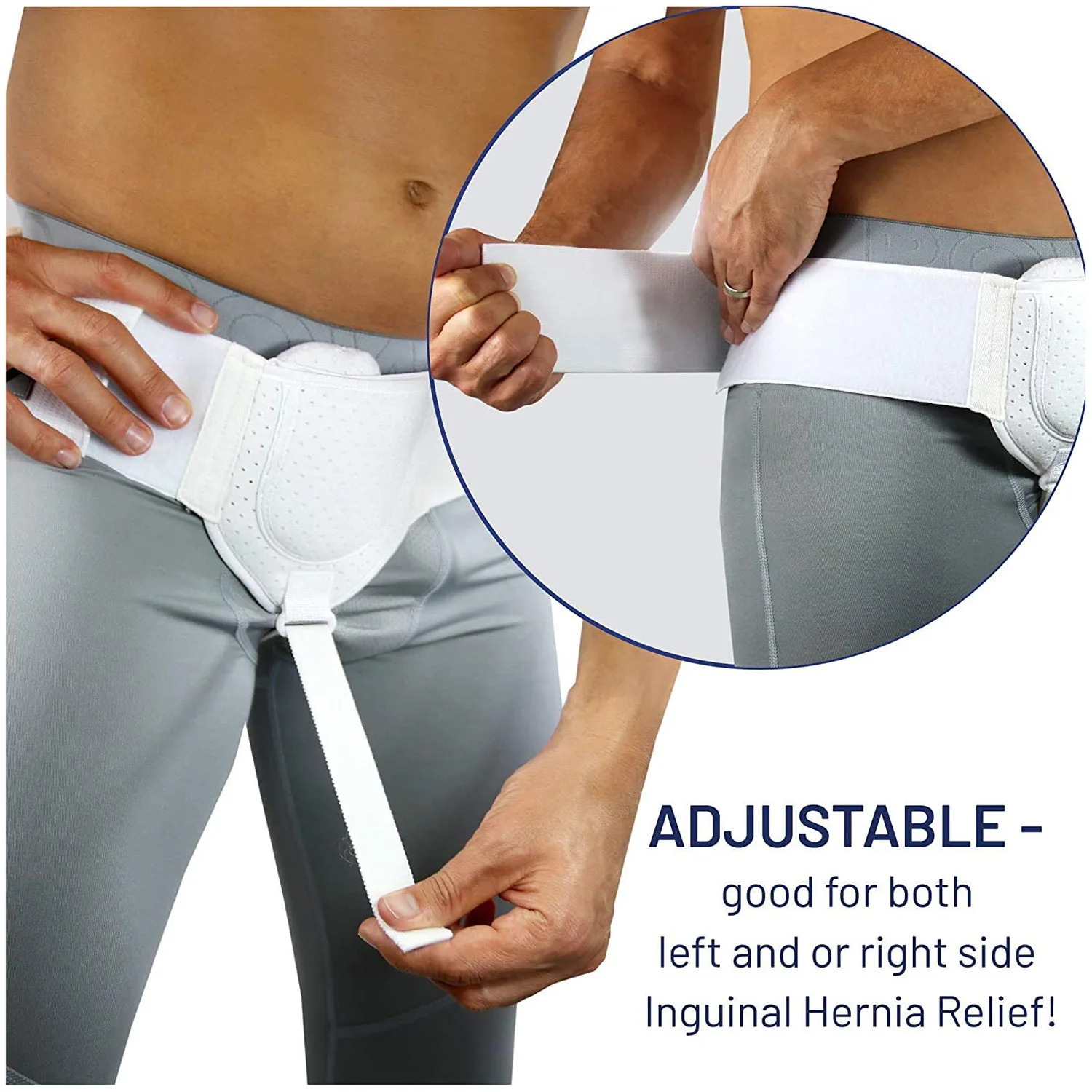 Inguinal Hernia Support Belt For Men Made In Groin Treatment And Pain