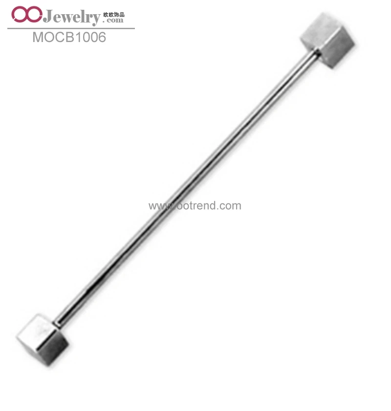 Оптовая продажа, квадратный булавка для воротника