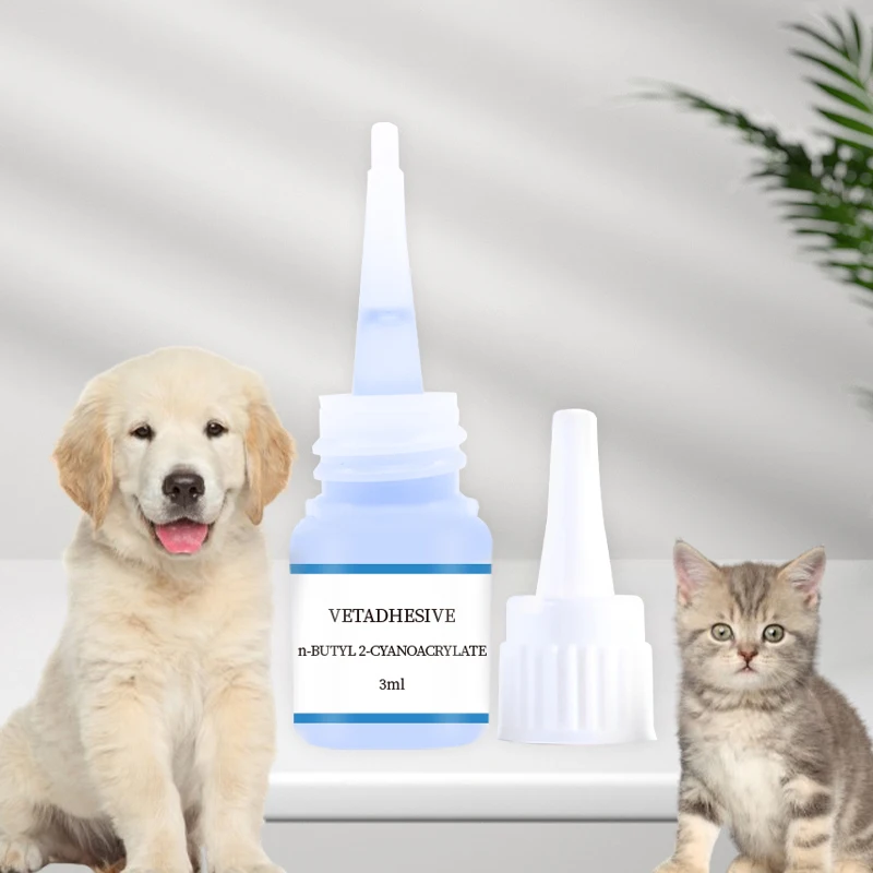 Tissue Adhesive for Animals and Pets Surgibond Veterinary Use Surgical Skin Adhesive Wound Closure Medical Glue Cyanoacrylate