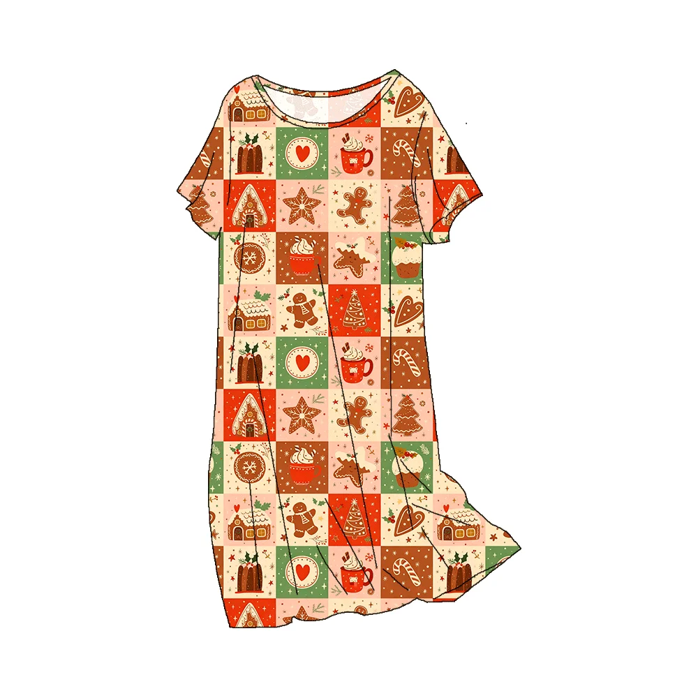 christmas moo moo dress Women's Nightgowns & Sleepwear