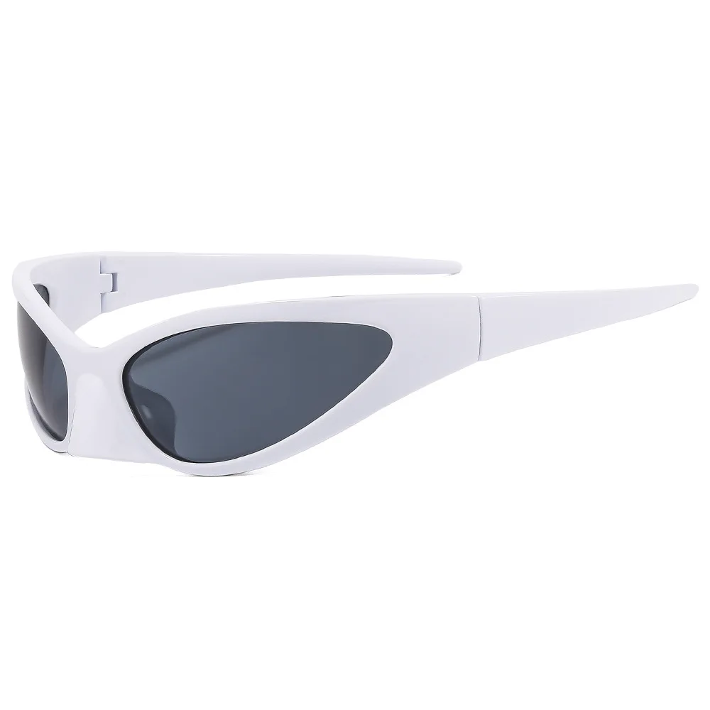 2023 New Y2k Hawk Personality Dance Hip Hop Sunglasses Customized Sense of Future Technology Trendy Sunglasses