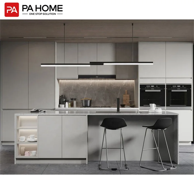 PINAI Free Standing Wooden Modular Kitchen Storage Cabinet
