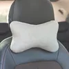 One gray headrest