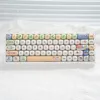 คีย์บอร์ด White-M68 + คีย์แคป MOG Xiaoxin