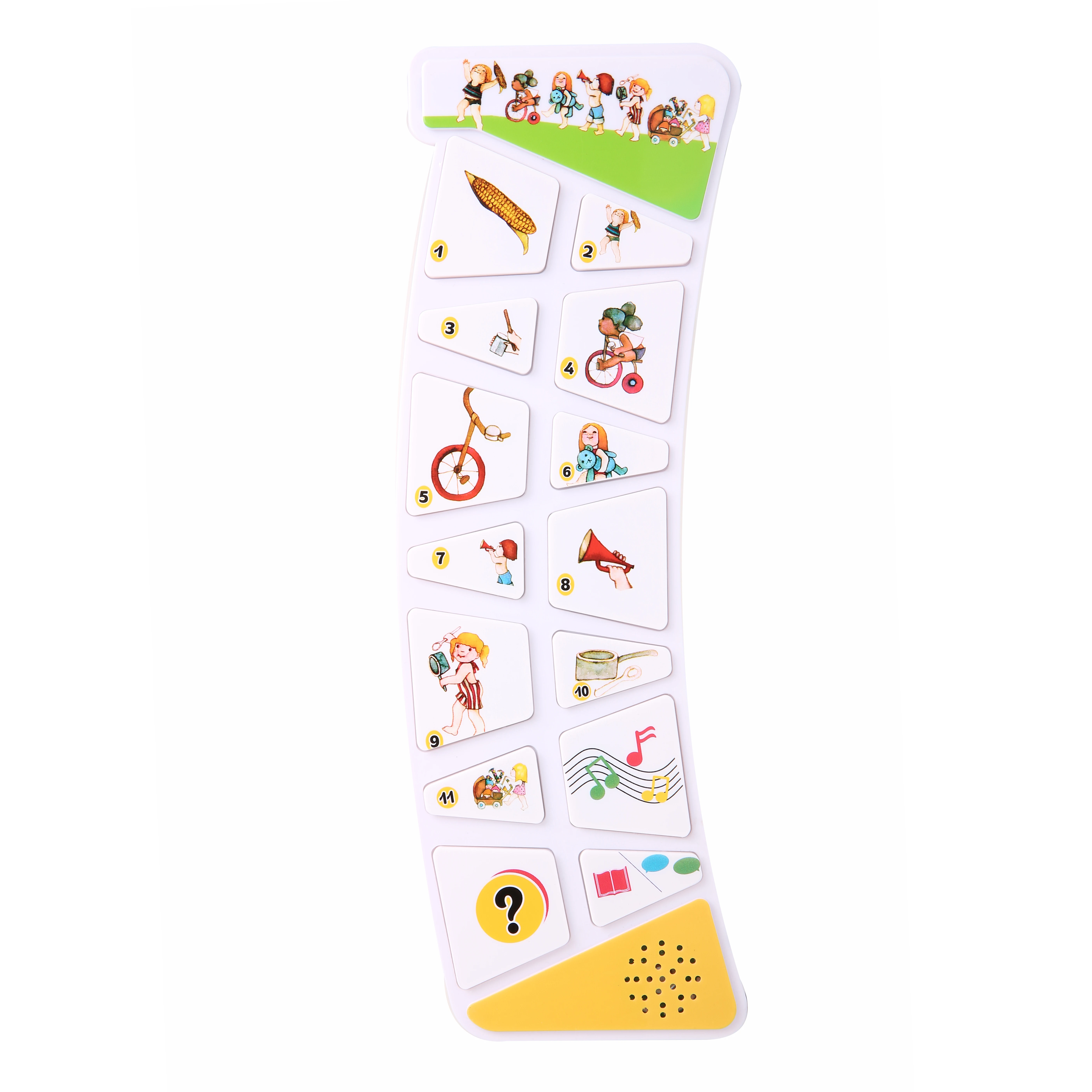 OEM Factory Customized 14-Button ABS Material Sound Module Clear Voice and Battery Operated for Children's Sound Books Unisex