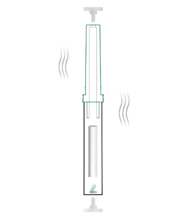 Custom 700 Puffs Flavored Air Smokeless Free Nicotin 5ml Capacity Mouth Use Disposable Quit Smoking Stick