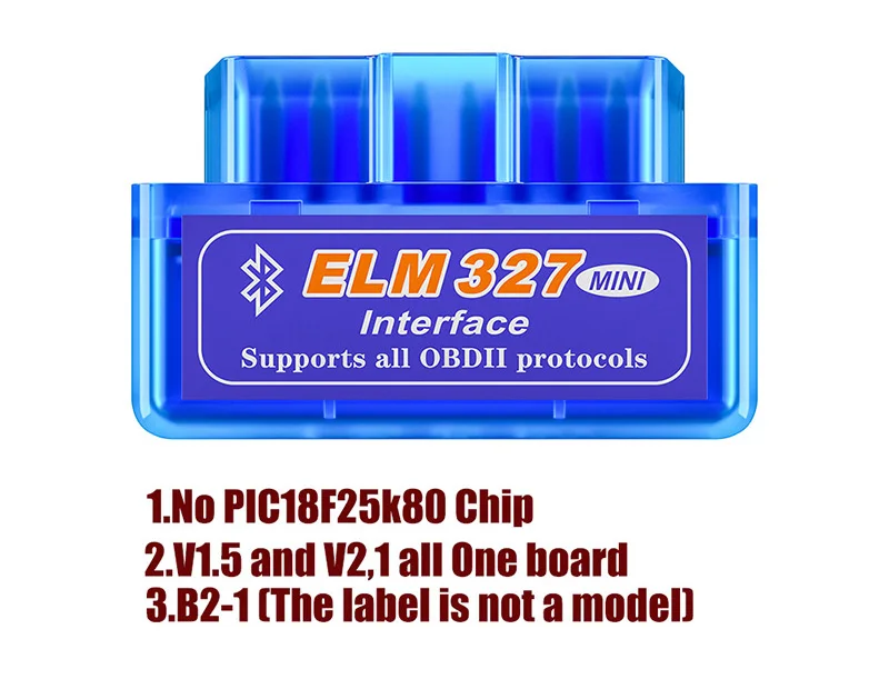 Mini Elm327 Obd2 V1.5 Elm 327 V 1.5 Obd 2 Car Diagnostic Scanner Elm ...