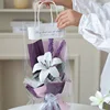 Lily lavanda + bolsa transparente