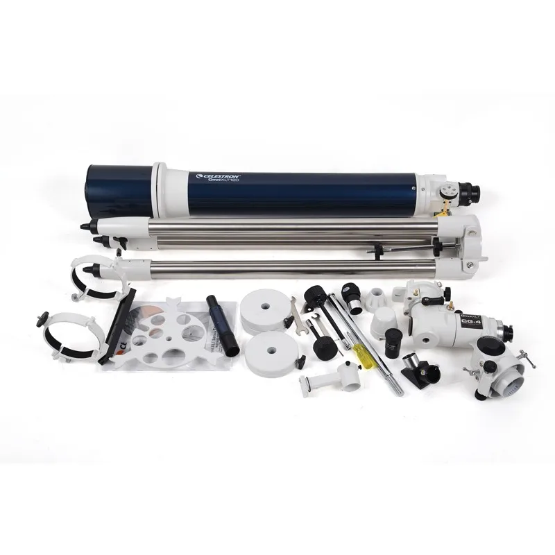 Omni XLT 120 Refractor Astronomical Telescope CG-4 Equatorial Mount and 1.75-inch Stainless Tripod