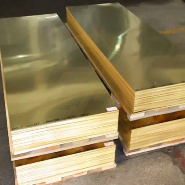 Professional Supply Brass Sheet Metal C270 Brass Sheet 4x8 Copper Sheet