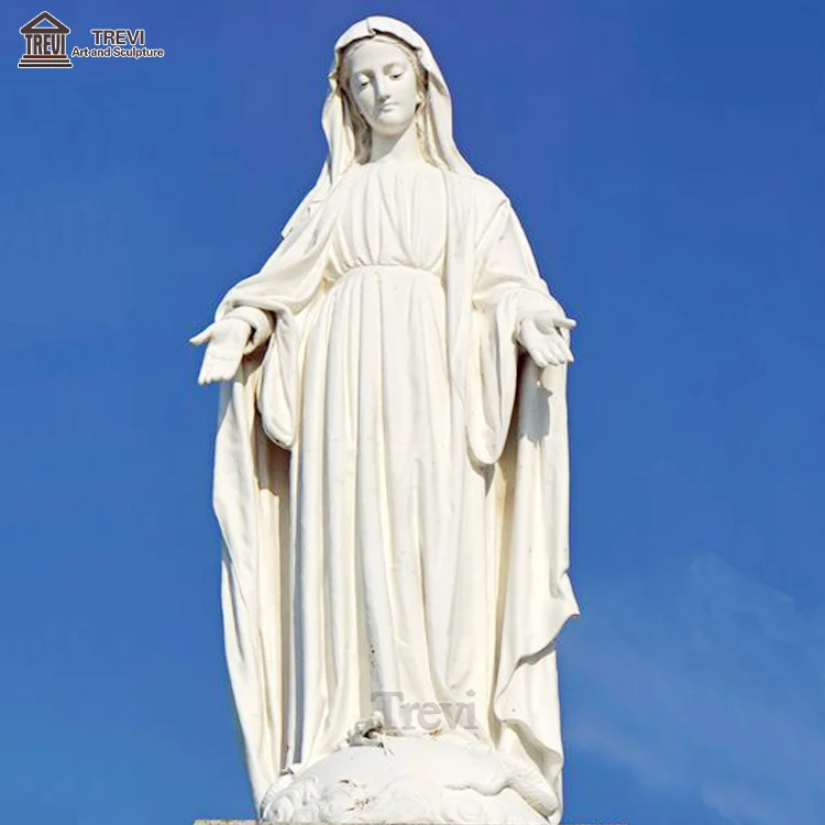 Large Outdoor Puerto Rican Vierge Marie St. Virgin Mother Mary Statues ...