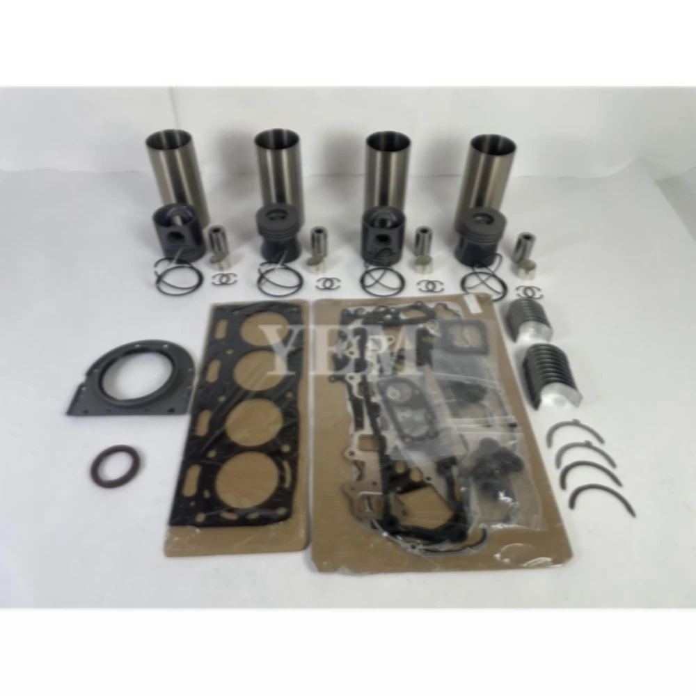1104 Cylinder Liner and Gasket Kit With Bearing Set for Perkins Excavator Engine Machinery Engine Spare Parts