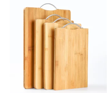 Bamboo Cutting Board Kitchen Chopping Board for Chopping Meat, Vegetables, Fruits, Bread