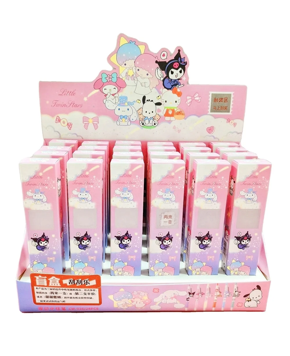 Sanrio Blind Box Doll Eraser Cartoon Cute Hello Kitty My Melody Kuromi  Eraser Mystery Box Student