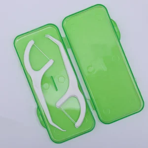 Daily Care Factory 10-Pack Disposable Plastic Floss Stick Whole Box Wholesale for Household Teeth Cleaning