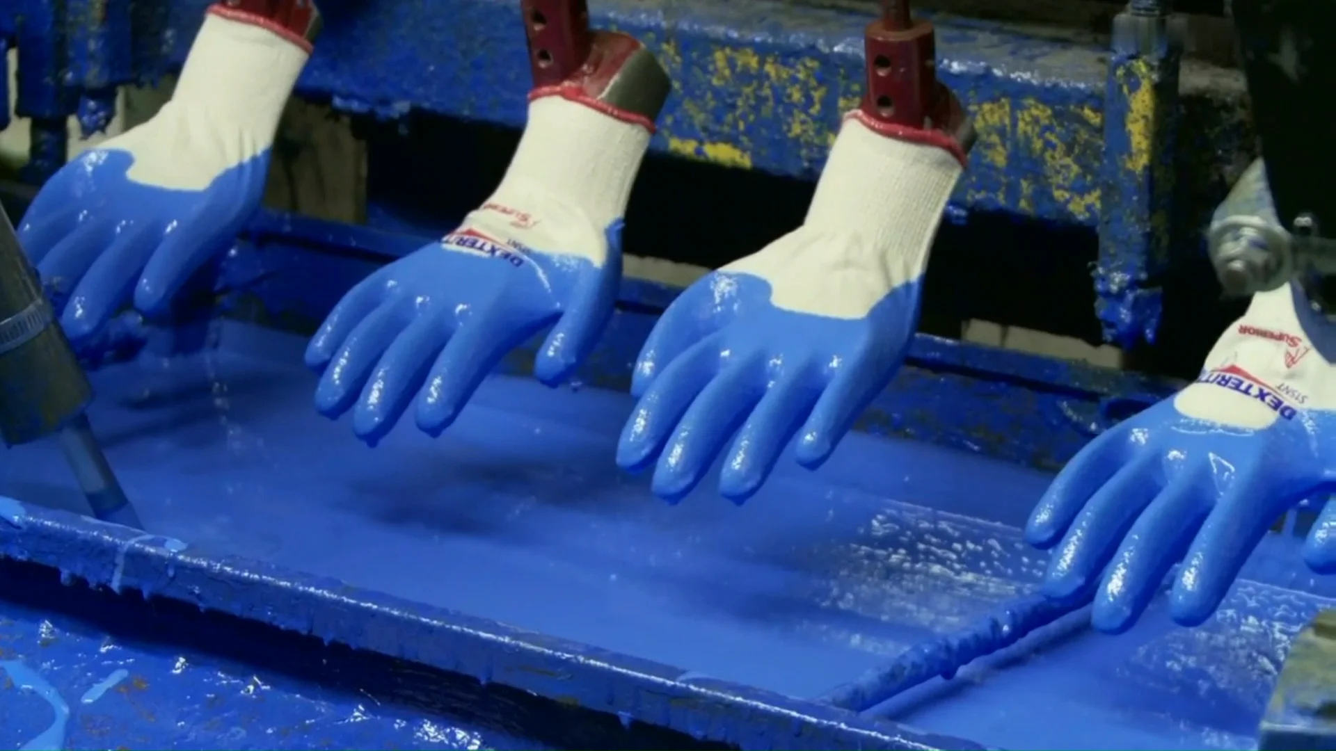 Gloveman Double Dipped Nitrile Latex Ppe Equipment Anti Slip Antiwear