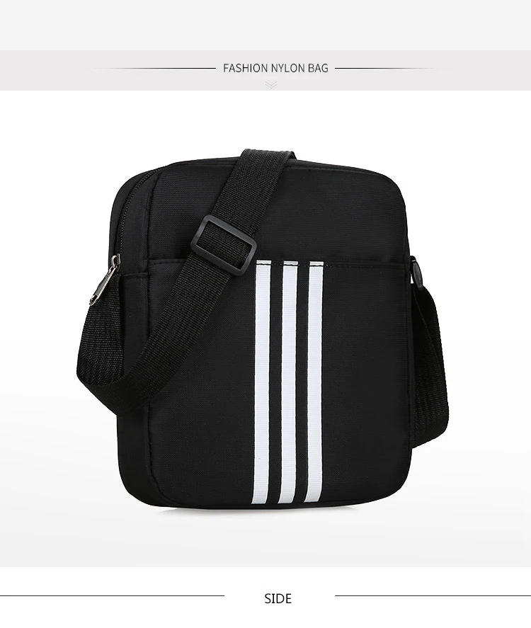 Custom Casual Logo Men's Messenger Bags Small Cross Body Unisex Outdoor Shoulder Tool Bag For