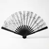Marble textured light luxury fan