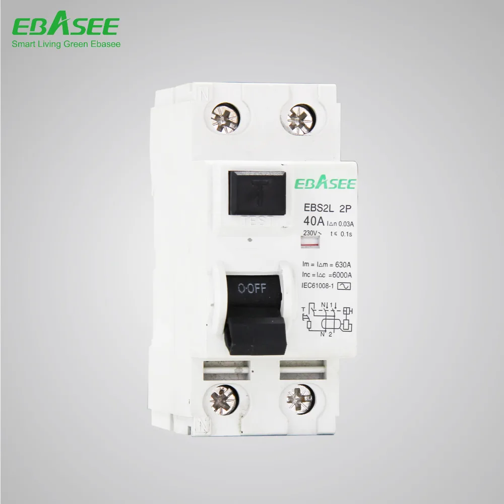 SCHNEIDER ELECTRIC Serie Resi9 RCCB - Interruttore Differenziale Puro 2P 25A 30mA