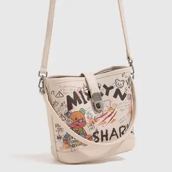 2024 Customized Logo Designer Top Quality Women's Fashion Luxury Bucket Bags Ladies Leather Crossbody Handbags for Women
