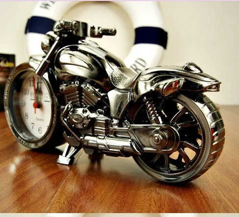 Coole motorrad förmige Wecker spezielle Motorrad antike Schreibtisch uhr  als Geschenk