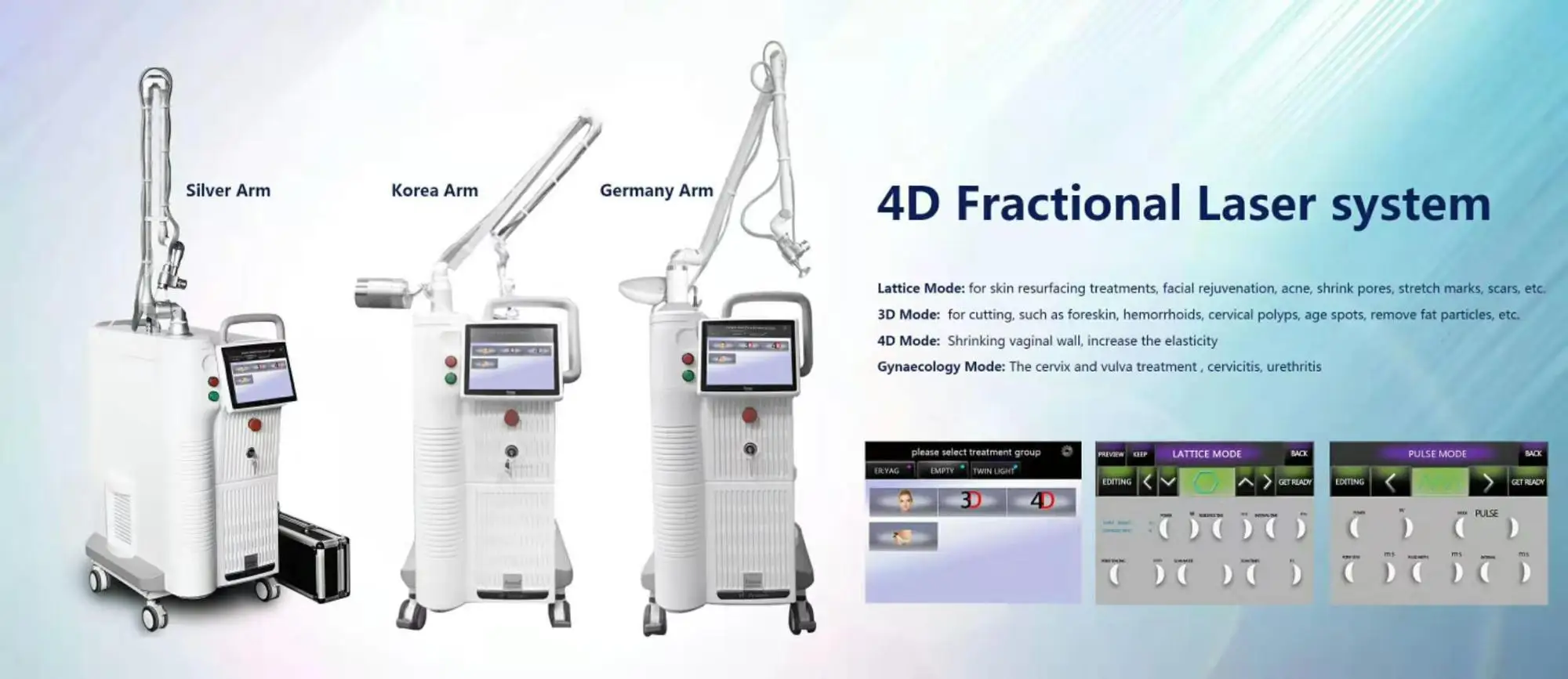 China Best RF Fractional CO2 Laser For Stretch Marks Removal Scar Removal Vagina Tighten Laser Machine CO2 Fractional 10600nm